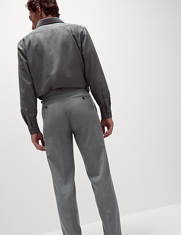 Tailored Fit Warm Handle Twill Trousers