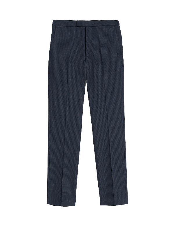Tailored Fit Half-Elasticated Waist Trousers