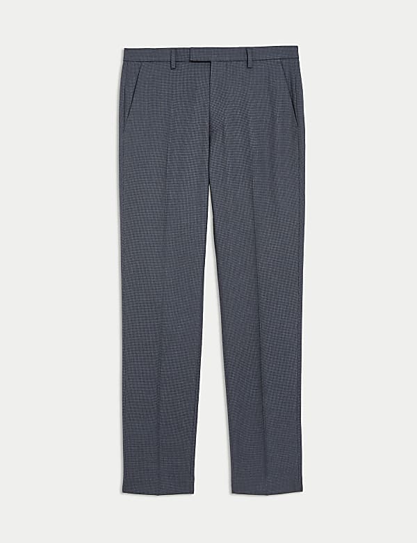 Tailored Fit Check Trousers - SI
