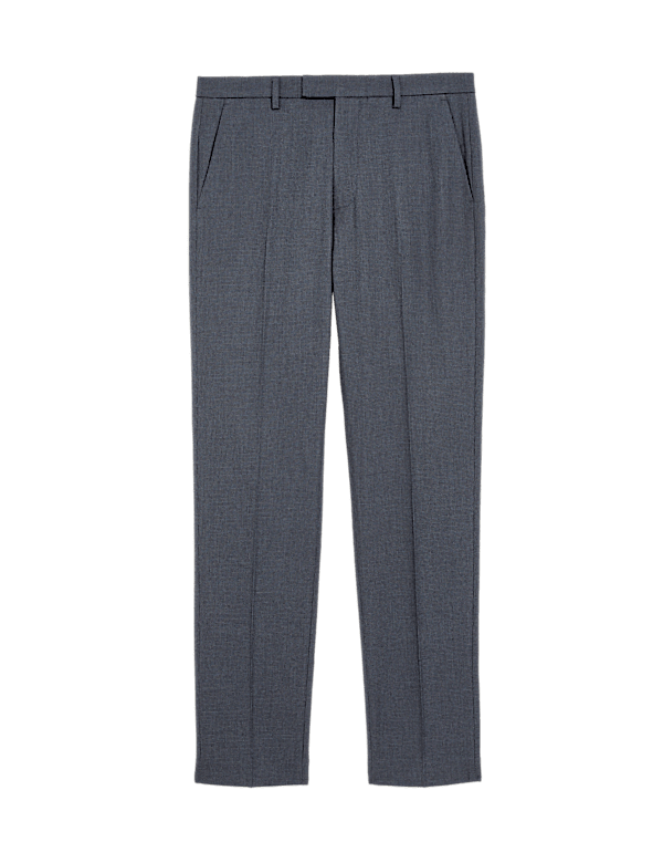 Tailored Fit Check Trousers