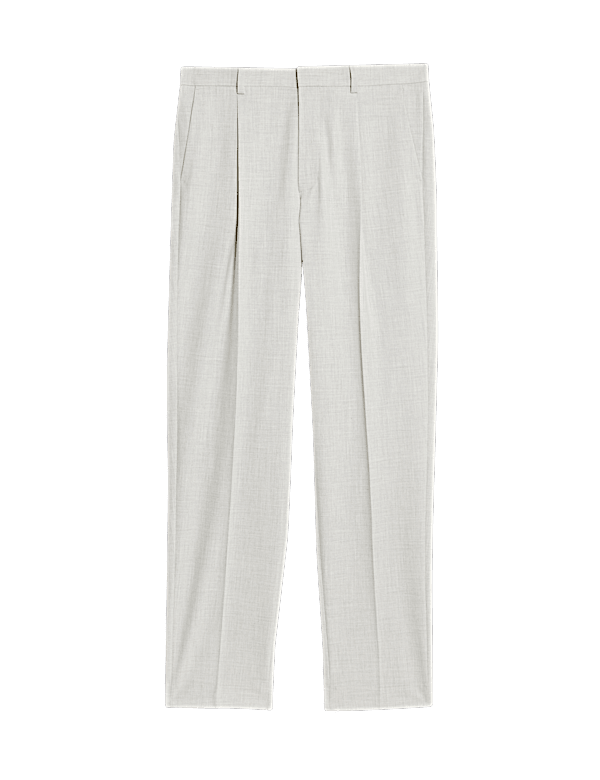 Tailored Fit Single Pleat Smart Trousers