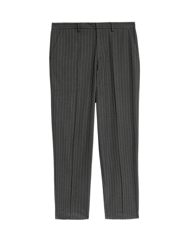 Slim Fit Pinstripe Trousers
