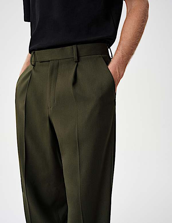Tailored Regular Fit Stretch Trousers - MX