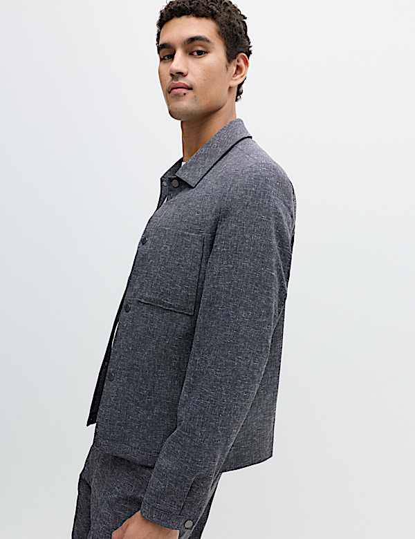 Textured Overshirt - NL