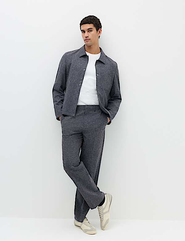 Textured Overshirt - NL