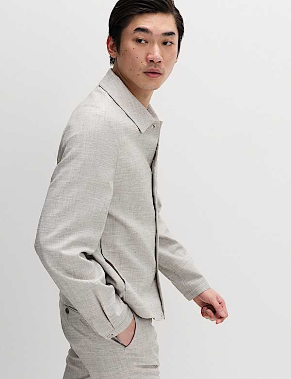 Textured Overshirt - NL