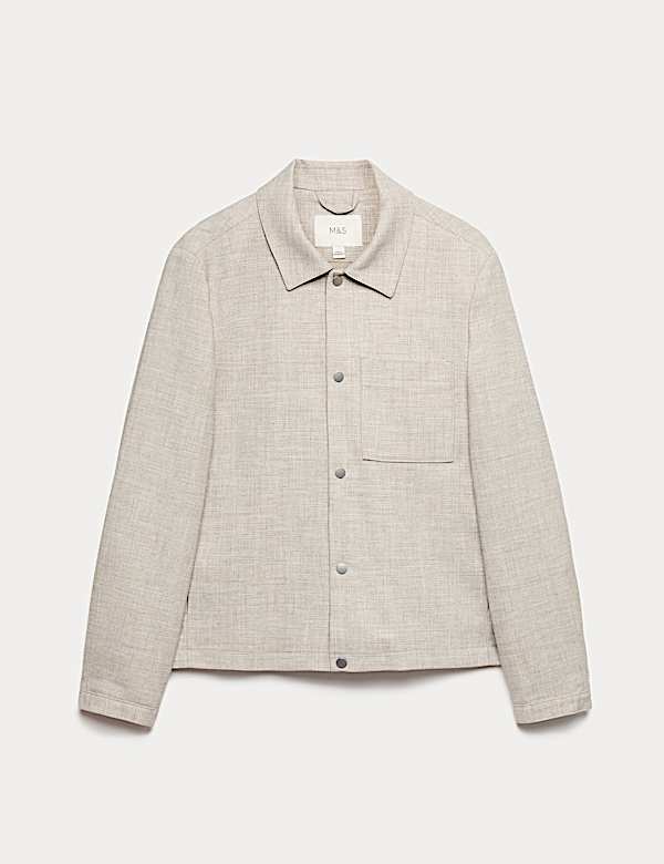 Textured Overshirt - NL