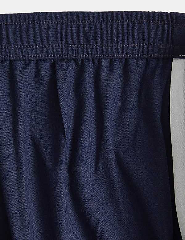 Single Pleat Brushed Stretch Trousers