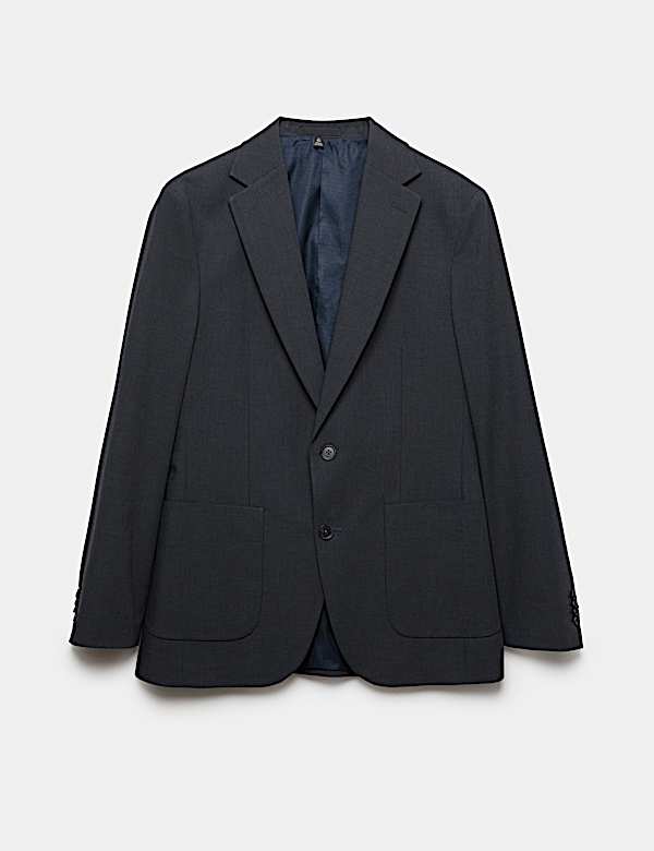 Regular Fit Textured Suit Jacket - MV
