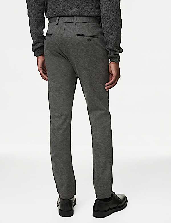 Slim Fit Stretch Ponte Chinos