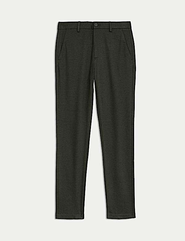 Slim Fit Stretch Ponte Chinos