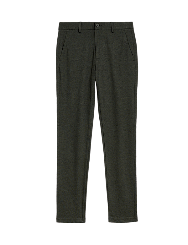 Slim Fit Stretch Ponte Chinos