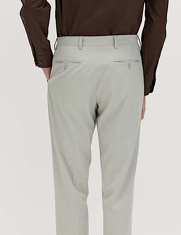 Tailored Fit Puppytooth Trousers