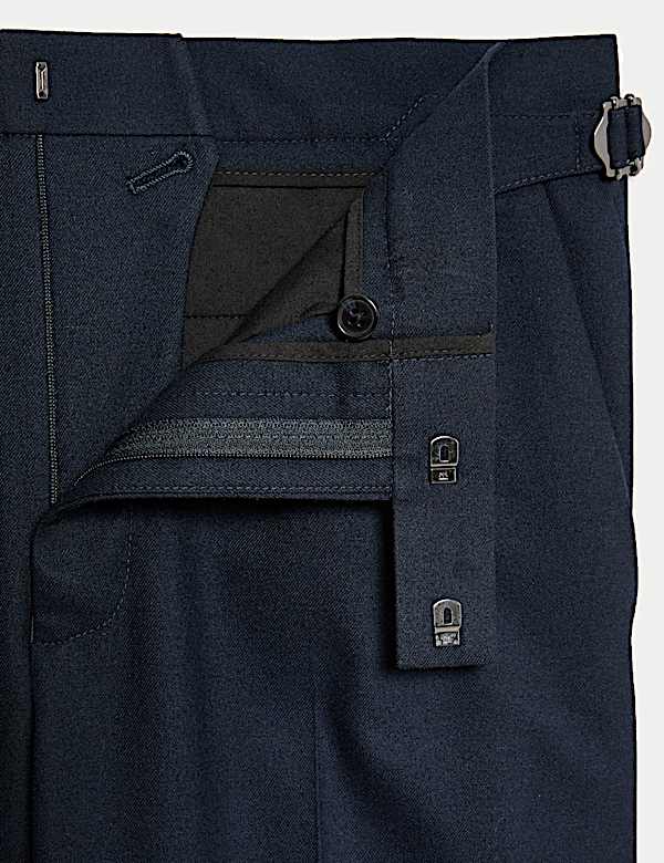 Pantalones de sarga con tacto c&aacute;lido y ajuste lateral - US