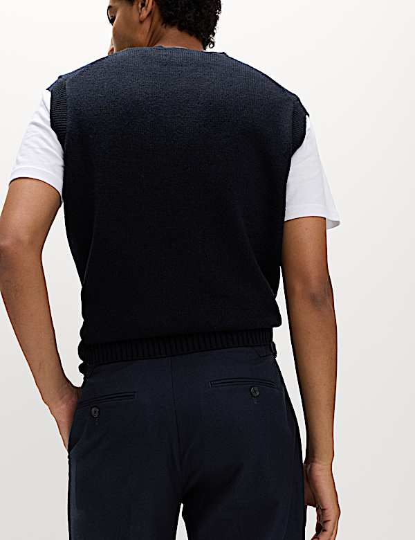 Pantalones de sarga con tacto c&aacute;lido y ajuste lateral - US