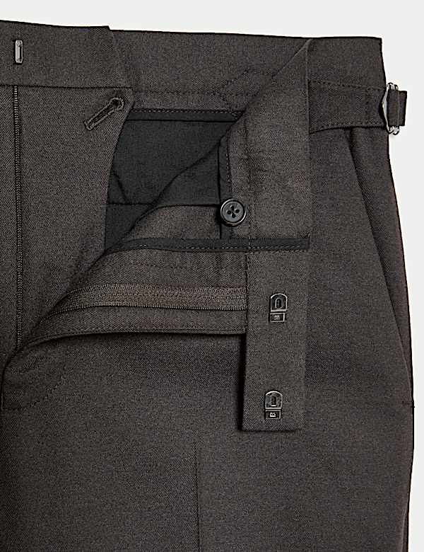 Warm Handle Twill Side Adjuster Trousers - FR