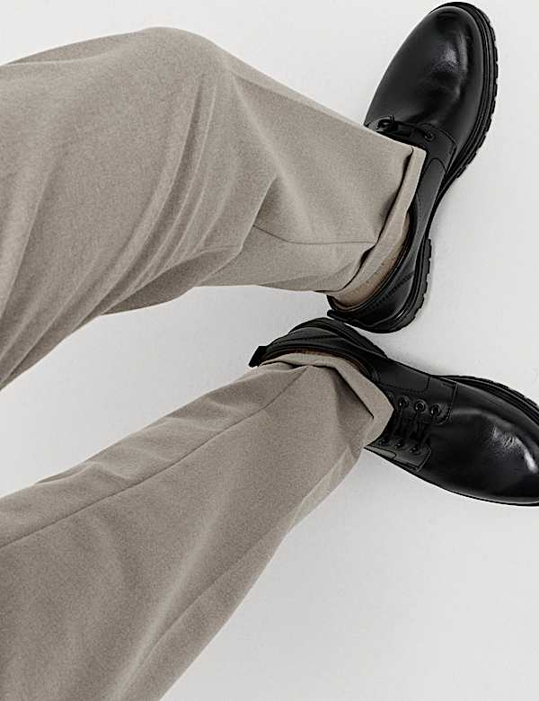 מכנסיים מבד טוויל מחמם עם רצועת התאמה בצד - IL