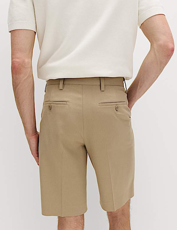 Regular Fit Smart Twill Shorts - DE