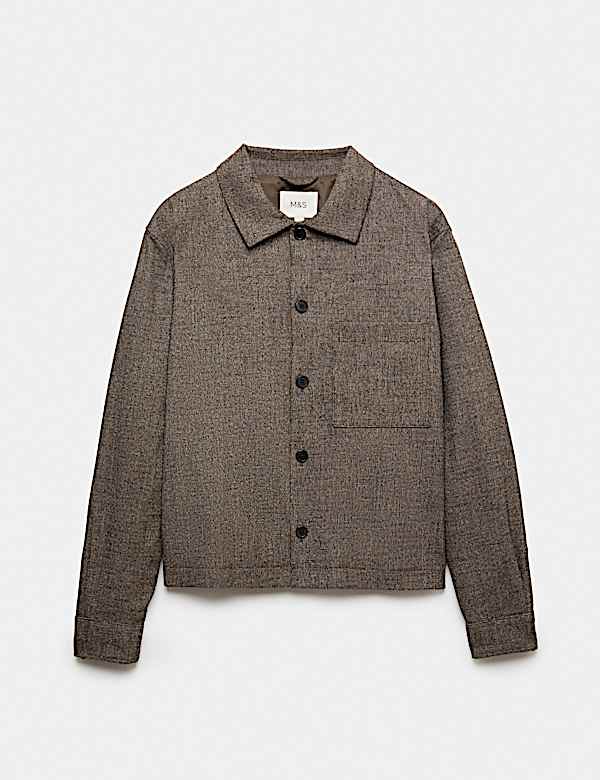 Textured Boxy Overshirt - MV