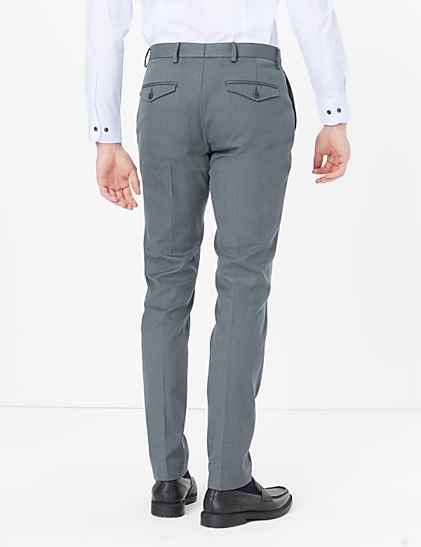 Skinny Fit Stretch Trousers