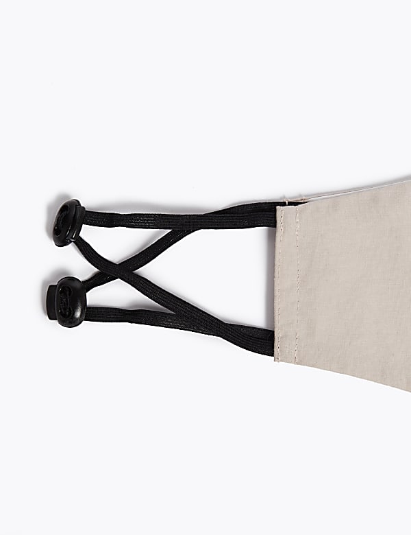 5 Pack Reusable & Adjustable Adult Face Coverings  - TW