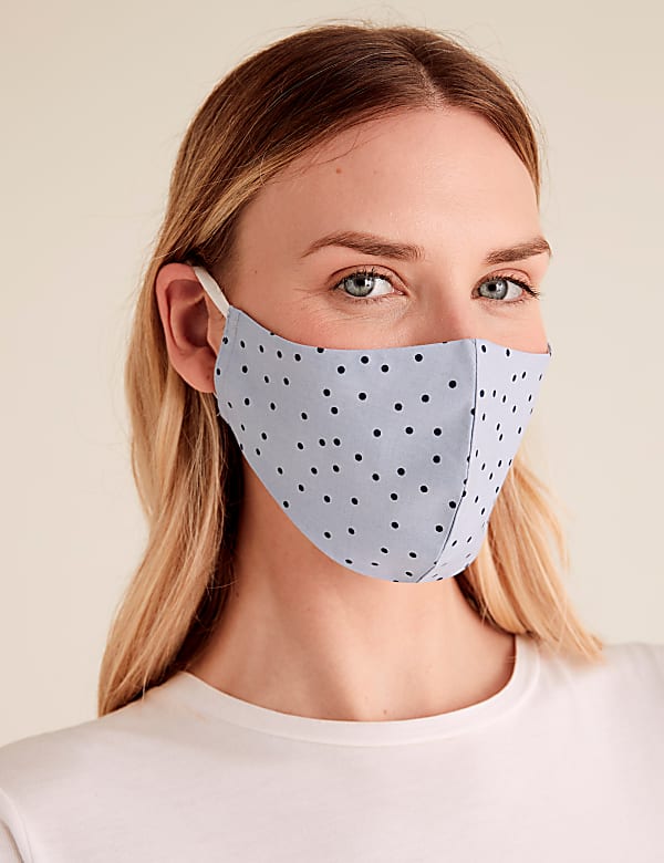 5 Pack Reusable & Adjustable Adult Face Coverings  - NZ