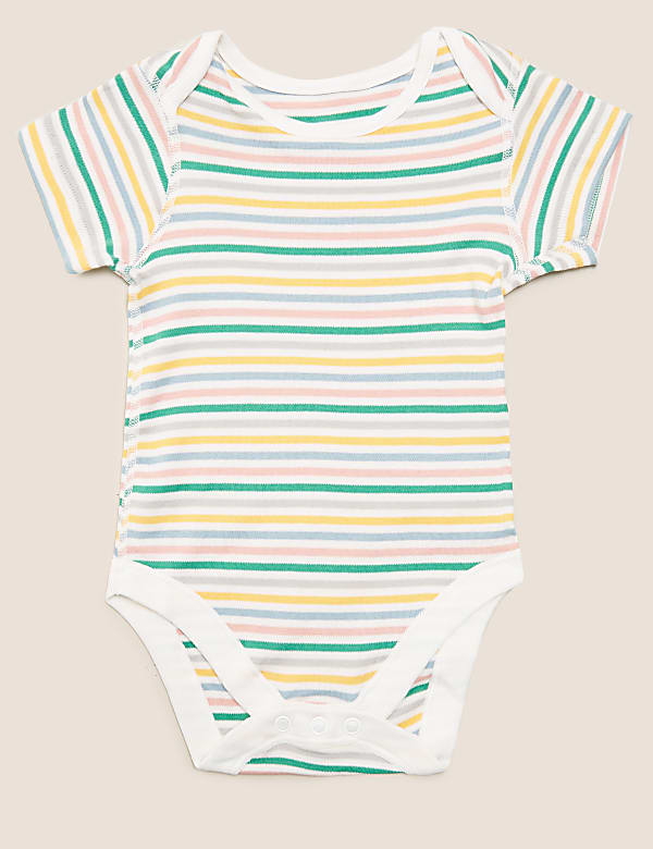5pk Pure Cotton Sea Creatures Bodysuits