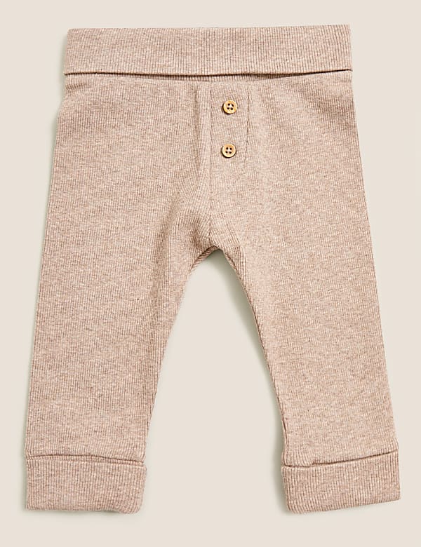 3pk Cotton Rich Leggings (0-3 Yrs)