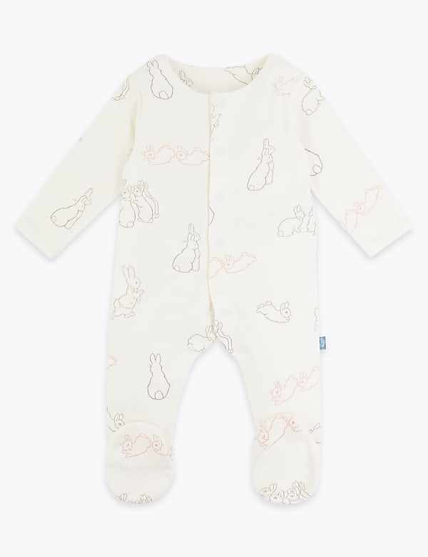 2 Pack Peter Rabbit&trade; Sleepsuits (7lbs-3 Yrs)