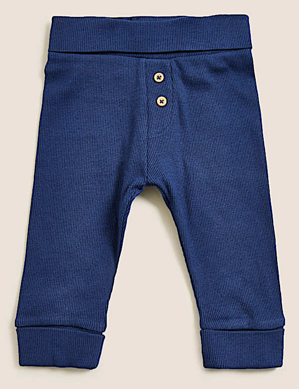 3pk Cotton Rich Leggings (0-3 Yrs)
