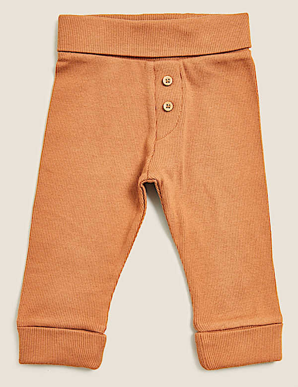 3pk Cotton Rich Leggings (0-3 Yrs)