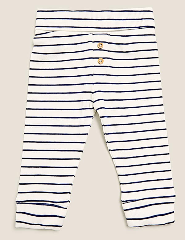 3pk Cotton Rich Leggings (0-3 Yrs)