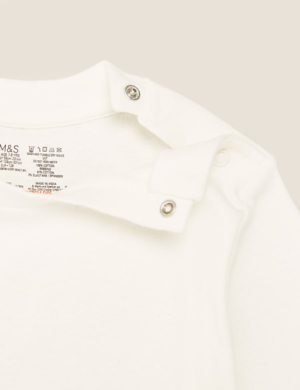 Adaptive Pure Cotton Happy Slogan Sleepsuit
