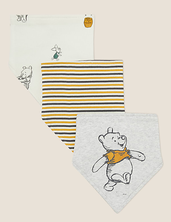 3pk Winnie the Pooh&trade; Dribble Bibs