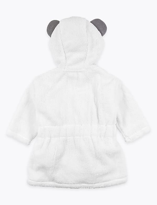 Cotton Panda Hooded Robe (0-3 Yrs)