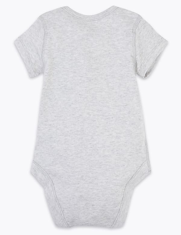 Organic Cotton Big Love Slogan Bodysuit (7lbs-12 Mths)