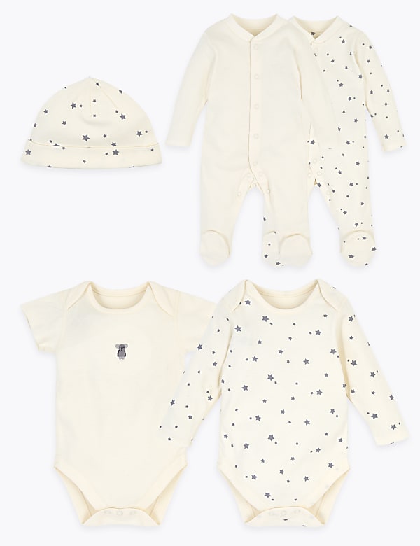 5 Piece Organic Cotton Starter Set