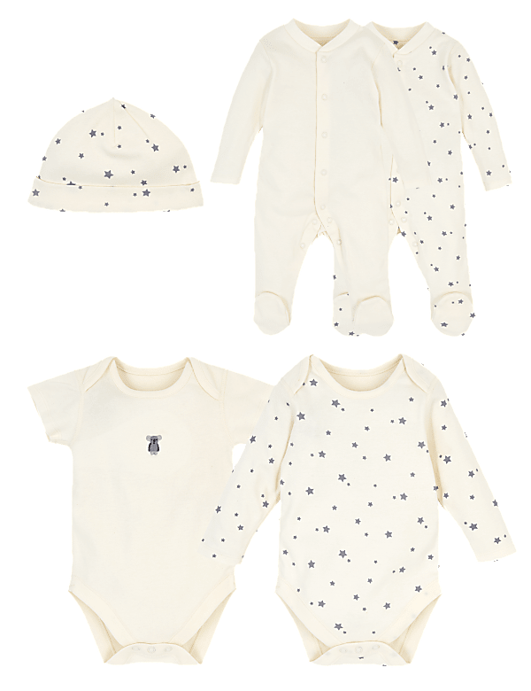 5 Piece Organic Cotton Starter Set