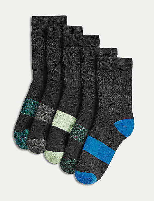 Lot de 5&nbsp;paires de chaussettes de sport en coton - CH
