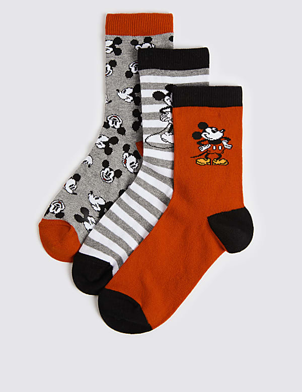 3 Pairs of Mickey Mouse™ Socks