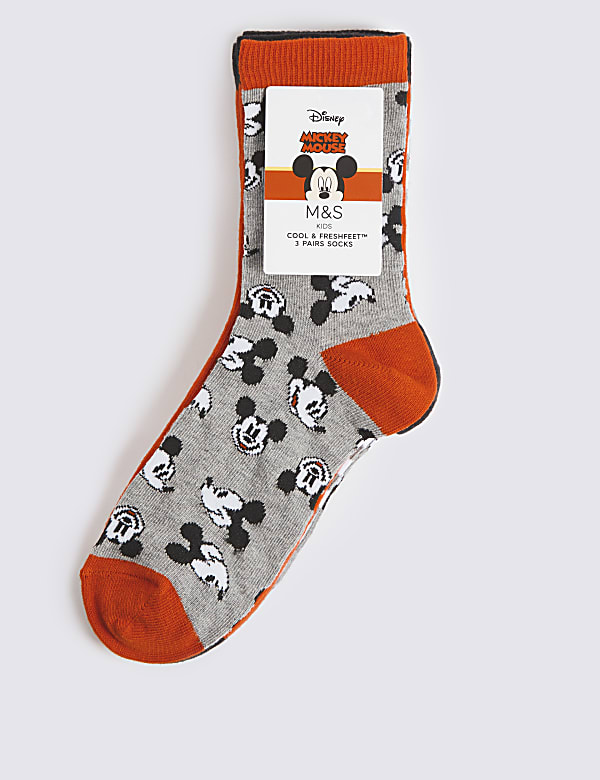 3 Pairs of Mickey Mouse™ Socks