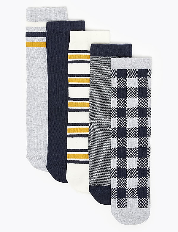 5 Pack of Cotton Socks