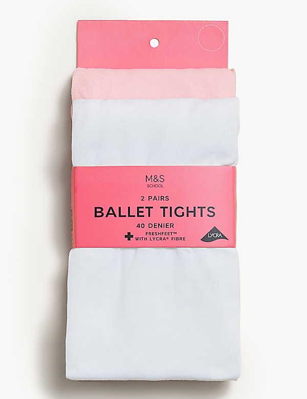 2pk Ballet Opaque Tights (2-12 Yrs) - US
