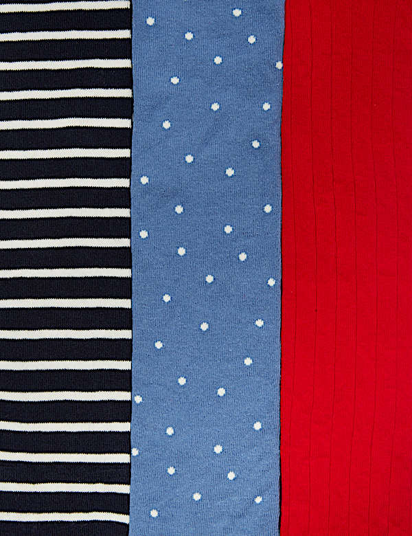 3 Pack of Printed Tights&nbsp;(18 Months - 14 Years)