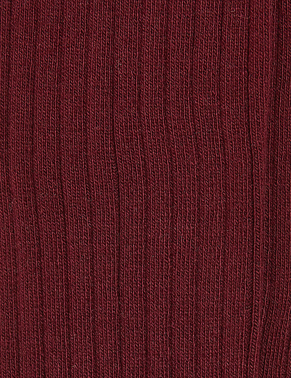 Cotton Ribbed Tights (2-14 Yrs)