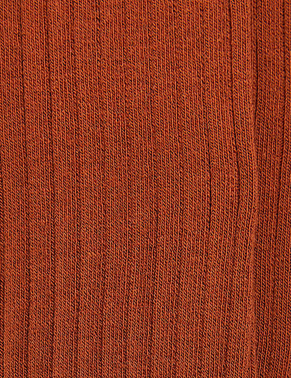Cotton Ribbed Tights (2-14 Yrs)