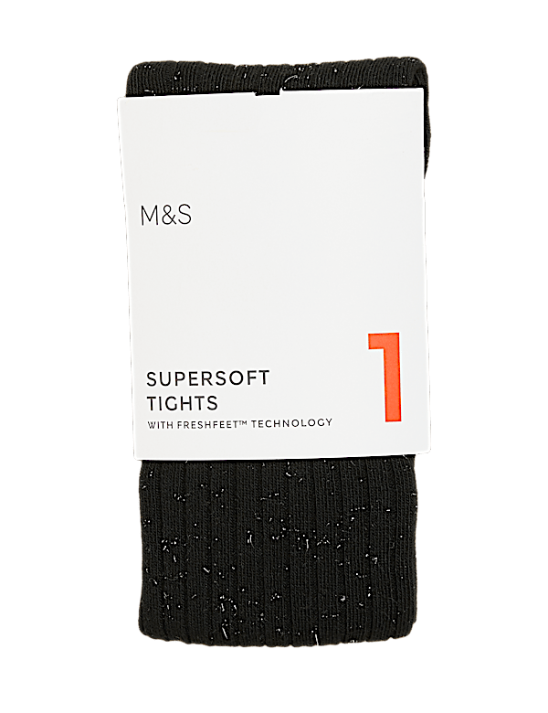 Supersoft Ribbed Tights (2-14 Yrs)