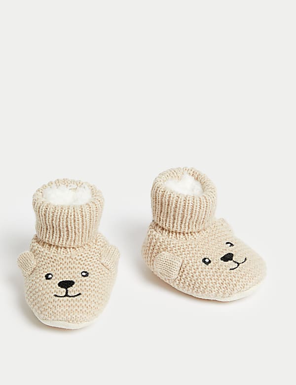 Chaussons montants &agrave; motif Ours Spencer&trade; - BE