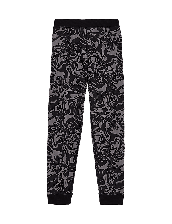 Heatgen™ Thermal Marble Print Long Johns (2-14 Yrs)