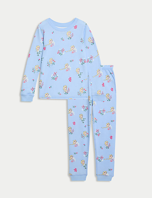Cotton Blend Disney Frozen™ Thermal Pyjamas (2-12 Yrs)